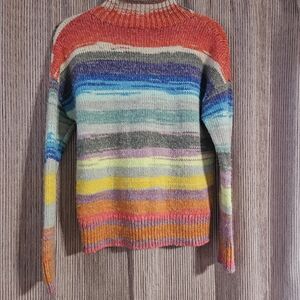 Women's XS GAP Multicolor Striped Sweater